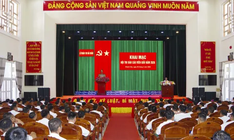 Lữ đoàn 189 khai mạc Hội thi Báo cáo viên giỏi năm 2026