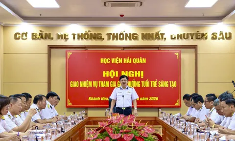 Khơi nguồn sáng tạo, vun đắp khát vọng chinh phục khoa học trong tuổi trẻ Học viện Hải quân