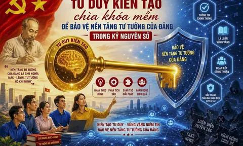 Tư duy kiến tạo - “Chìa khoá mềm” bảo vệ nền tảng tư tưởng của Đảng trong kỷ nguyên số