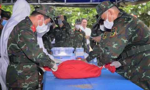 Tỉnh An Giang: Hoàn thành lấy mẫu 37 hài cốt liệt sĩ trong đợt đầu tiên