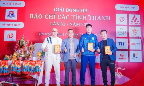 Giải Bóng đá Báo chí các tỉnh, thành lần thứ XI – năm 2025: Khi trái bóng kết nối những người làm báo