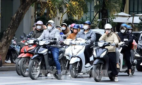 Không khí lạnh tăng cường, Bắc Bộ và Hà Nội chuyển mưa rét