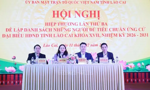 Công bố danh sách 18 người ứng cử đại biểu Quốc hội khóa XVI tại Lào Cai