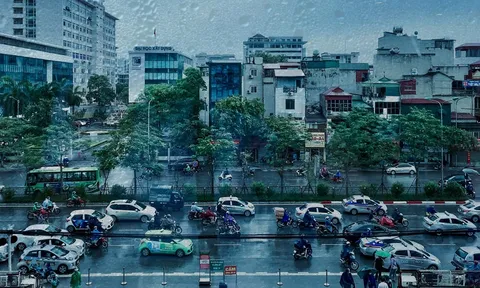 Đón không khí lạnh, Bắc Bộ mưa rất to, Trung Bộ gia tăng mưa dông