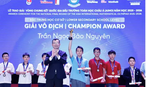 Gần 1.300 học sinh tranh tài tại Chung kết quốc gia Đấu trường Toán học châu Á 2026