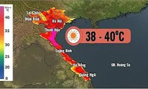 Miền Bắc sắp chấm dứt đợt nắng nóng, tối 25/6 xuất hiện mưa giông