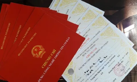 Đề xuất thống nhất công nhận chứng chỉ trong hệ thống giáo dục quốc dân