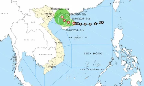 Áp thấp nhiệt đới hướng vào Vịnh Bắc Bộ, ngư dân cần chủ động tránh vùng nguy hiểm