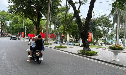Hà Nội nắng nóng trong ngày Quốc khánh, chiều tối có thể xuất hiện mưa dông