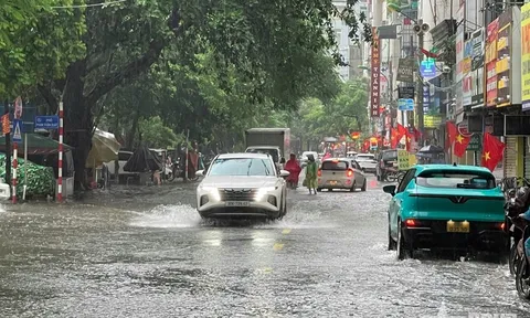 Thời tiết ngày 24/9, nhiều nơi mưa dông, có nơi mưa rất to