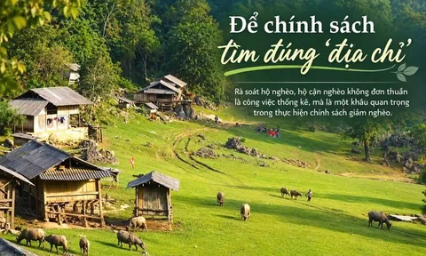 Rà soát hộ nghèo để chính sách đến đúng đối tượng
