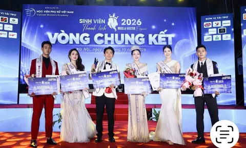 Từ Huy chương Vàng quốc tế đến danh hiệu Á vương Sinh viên Thanh lịch 2026: Hành trình tỏa sáng của ca sĩ Đinh Hải Nam