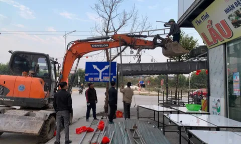 Bắc Ninh: Phường Nếnh quyết liệt giải tỏa lấn chiếm, lập lại trật tự an toàn giao thông