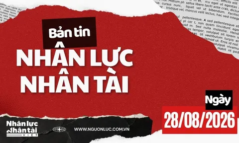 Bản tin Nhân lực, Nhân tài (28/08)