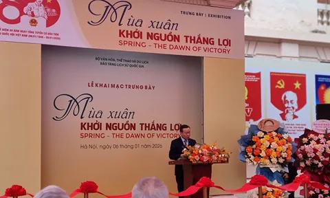 Trưng bày "Mùa Xuân - Khởi nguồn thắng lợi"