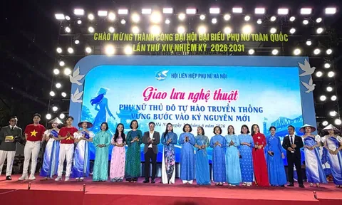 Hà Nội: Giao lưu nghệ thuật chào mừng thành công Đại hội đại biểu phụ nữ toàn quốc lần thứ XIV