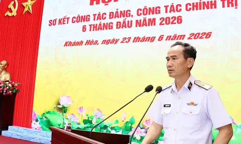 Học viện Hải quân hoàn thành tốt nhiệm vụ công tác Đảng, công tác chính trị 6 tháng đầu năm 2026
