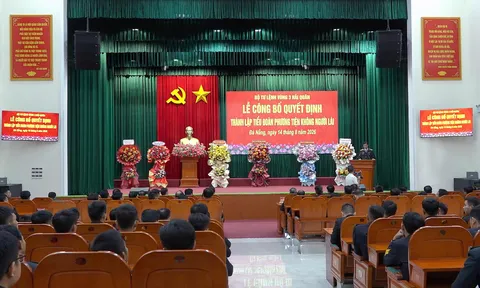 Vùng 3 Hải quân công bố quyết định thành lập Tiểu đoàn Phương tiện không người lái