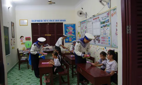 Trường Sa tất bật chuẩn bị cho ngày khai giảng
