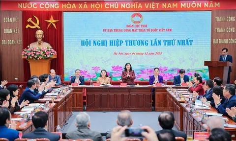 Hôm nay, Ủy ban Trung ương Mặt trận Tổ quốc Việt Nam hiệp thương giới thiệu nhân sự ứng cử đại biểu Quốc hội khóa XVI