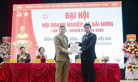Đại hội Đại biểu Hội Doanh nghiệp xã Hải Hưng lần thứ nhất, nhiệm kỳ 2025–2030