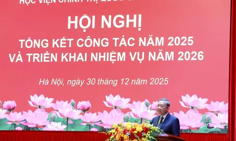 Tổng Bí thư Tô Lâm: Đổi mới công tác đào tạo cán bộ theo hướng thiết thực, hiệu quả