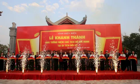 Tổng Bí thư Tô Lâm dự Lễ Khánh thành Nhà tưởng niệm Chủ tịch Hồ Chí Minh tại Di tích đồi E2