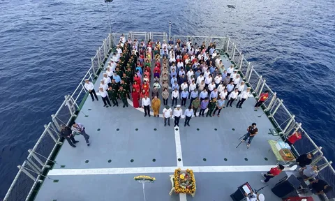 38 năm Ngày 64 cán bộ, chiến sĩ Hải quân hy sinh bảo vệ chủ quyền biển, đảo Gạc Ma