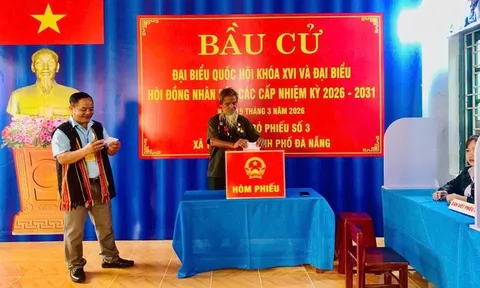 Nhiều địa phương đạt tỷ lệ cử tri bỏ phiếu trên 95% và sát 100%