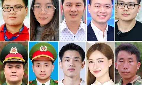 Điểm danh 10 gương mặt trẻ Việt Nam tiêu biểu