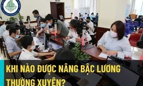 Quy định xét nâng lương thường xuyên với viên chức