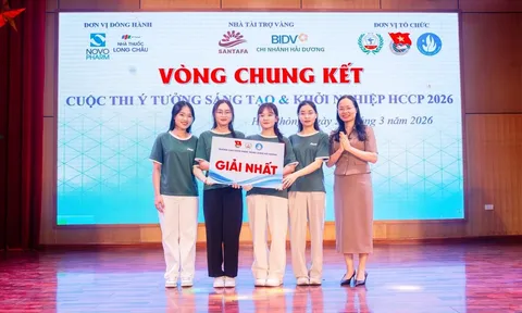 Cuộc thi Ý tưởng sáng tạo & khởi nghiệp - nơi ươm mầm sáng tạo, thắp lửa đam mê của sinh viên HCCP