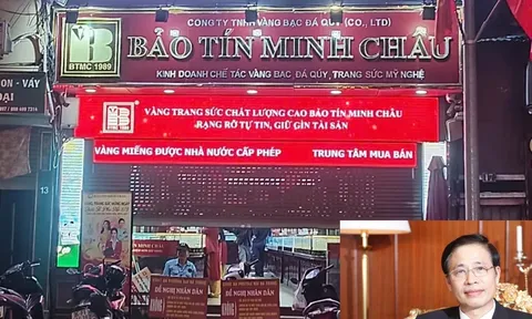 Liên quan đến Công ty Kinh doanh vàng Bảo Tín Minh Châu: Khởi tố ông Vũ Minh Châu và con trai