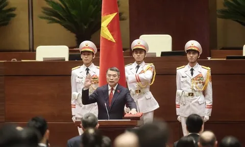 Quốc hội nhất trí bầu ông Lê Minh Hưng giữ chức Thủ tướng Chính phủ