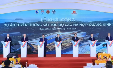 Khởi công tuyến đường sắt tốc độ cao từ Hà Nội đi Quảng Ninh chỉ còn 23 phút