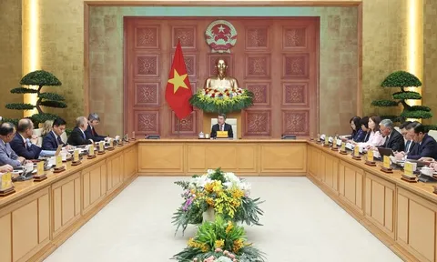 Thủ tướng Lê Minh Hưng làm việc với 52 doanh nghiệp hàng đầu của Hoa Kỳ