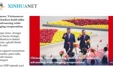 Truyền thông quốc tế đánh giá tích cực chuyến thăm Trung Quốc của Tổng Bí thư, Chủ tịch nước Tô Lâm