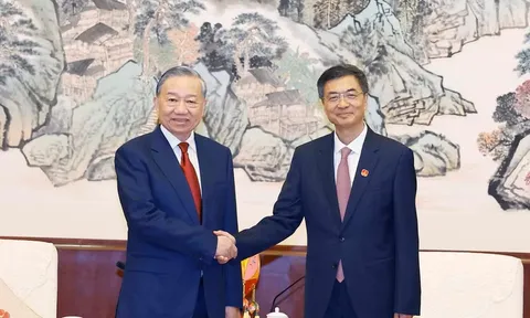 Tổng Bí thư, Chủ tịch nước Tô Lâm tiếp Bí thư Quảng Tây, Trung Quốc