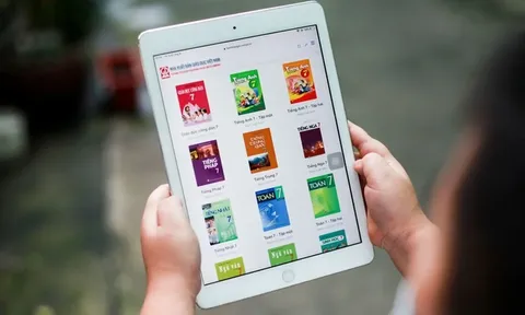 Sách giáo khoa điện tử không được chèn quảng cáo, nội dung kinh doanh