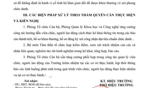 PGS.TS Nguyễn Văn Tuấn không hiểu quyết định kỷ luật vẫn kê khai hồ sơ nhận phần thưởng, chức danh Giáo sư