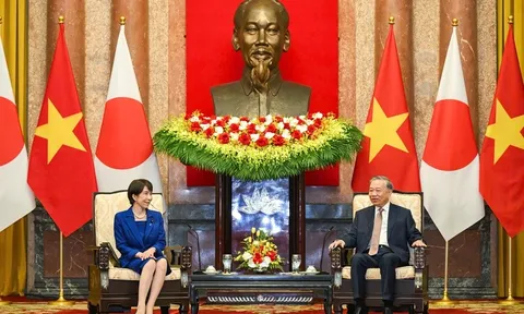Tổng Bí thư, Chủ tịch nước Tô Lâm tiếp Thủ tướng Nhật Bản Takaichi Sanae
