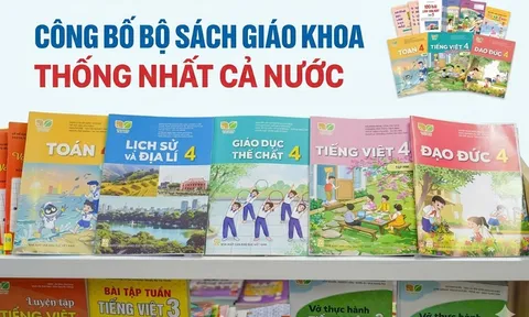 Bộ Giáo dục và Đào tạo cho biết lộ trình chi tiết triển khai thống nhất bộ sách giáo khoa trên phạm vi cả nước