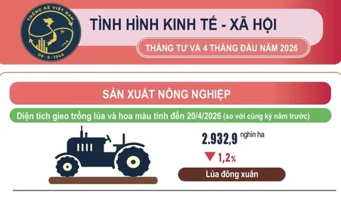 Một số vấn đề nổi bật về tình hình kinh tế-xã hội 4 tháng đầu năm 2026 cần lưu tâm