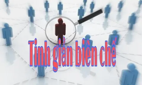 Chỉ thị về tinh giản biên chế đối với những cán bộ năng lực yếu kém, thiếu tinh thần trách nhiệm