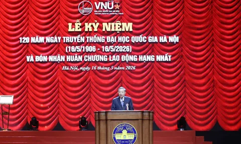 Phát biểu của Tổng Bí thư, Chủ tịch nước Tô Lâm tại Lễ kỷ niệm 120 năm Ngày truyền thống Đại học Quốc gia Hà Nội