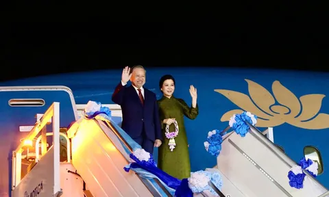 Tổng Bí thư, Chủ tịch nước Tô Lâm và Phu nhân kết thúc tốt đẹp chuyến thăm chính thức Vương quốc Thái Lan