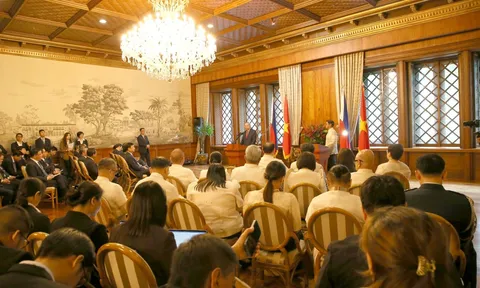 Tổng Bí thư, Chủ tịch nước Tô Lâm và Tổng thống Philippines gặp gỡ báo chí