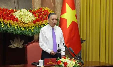 Tổng Bí thư, Chủ tịch nước Tô Lâm phát biểu tại buổi gặp mặt 100 tấm gương tiêu biểu của Chương trình "Việc tử tế"