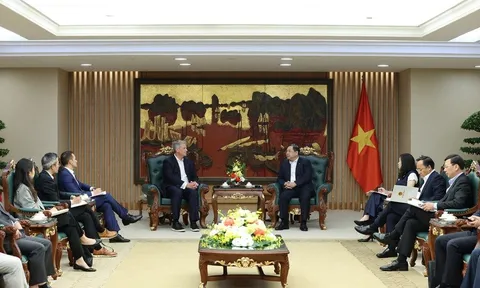 Phó Thủ tướng Thường trực Phạm Gia Túc tiếp đại diện Tập đoàn CIP