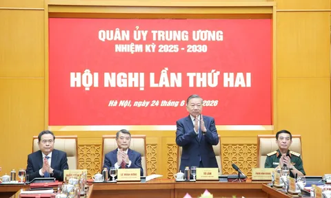 Tổng Bí thư, Chủ tịch nước Tô Lâm chủ trì Hội nghị Quân ủy Trung ương